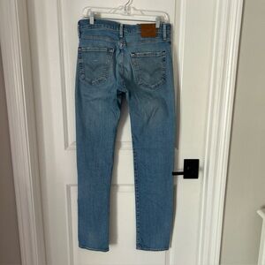 LEVI’s Premium 511 Men's Jeans 32/34 Slim Fit Blue Distressed Vintage
